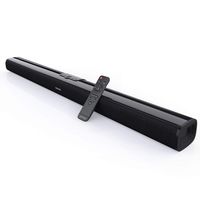 Darmoshark 37-Inch TV Sound Bar, 50W Wired and Wireless Bluetooth 4.2 TV Soundbar with Subwoofer Strong Bass 2.0 Channel Home Audio Surround Stereo Sound Bars for TV Speakers System