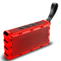 Wireless Waterproof Bluetooth Speaker by Kong Kim,Portable Mini Pocket Size Hands Free 5W Loud Sound Box,IP67 Floating for Swimming Pool Bathroom Shower Beach Outdoor Sports -Red
