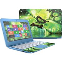 Mightyskins Skin Compatible with Hp Stream 11" (2017) Wrap Cover Sticker Skins Mystical Butterfly
