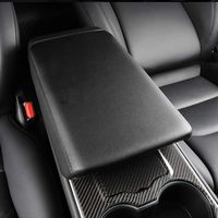 Motrobe Tesla Model 3 Leather Center Console Cover Armrest Pad