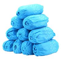 100 Pack Shoe Covers - Disposable Boot Cover for Medical, Construction, Workplace, Indoor Carpet Floor Protection - Non-Slip by THETIS Homes ...