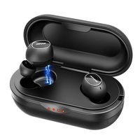 Wireless Earbuds, Mpow Bluetooth Sports Earbuds w/Aptx Bass Sound, IPX8 Sweatproof Bluetooth Earbuds Wireless w/CVC 8.0 Noise Cancelling Mics/42 Hrs/Button Control, Mini Earbuds w/Comfort Design,Black