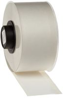 Brady 42101 HandiMark 50' Length 1" Width, B-581 Repositionable Vinyl Film White Color Tape