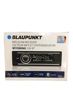 Blaupunkt Wyoming 100 BT MP3 & FM Receiver 4 Channel Output with Bluetooth USB Port, SD Card Slot & AUX Port