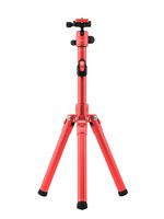 MeFOTO RoadTrip Air Tripod and Selfie Stick in One Kit - Red (RTAIRRED)