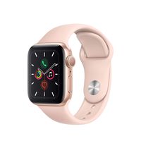 Apple Watch Series 5 (GPS, 40mm) - Gold Aluminum Case with Pink Sport Band