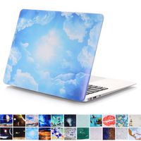 2016 MacBook Pro 13 Case, PapyHall Galaxy Space Rubber Coated Hard Shell Cover Lightweight Protective Hard Case for MacBook Pro 13 inch with/without Touch Bar Release 2016 (A1706/A1708) - Sunny Cloud