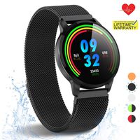 HuaWise Smartwatch with All-Day Heart Rate Monitor and Activity Tracking,Sleep Monitoring，Bluetooth Waterproof Smart Watch,Step Counter Pedometer and Calorie Counter for Android and iOS