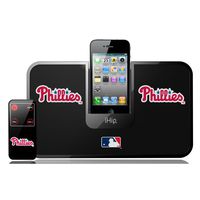 iHip Official MLB - PHILADELPHIA PHILLIES - Portable iDock Stereo Speaker with Wireless Remote MLV5000PHL