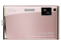 Nikon Coolpix S60 10MP Digital Camera with 5x Optical Vibration Reduction (VR) Zoom (Champagne Pink)
