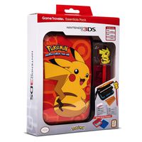 Officially Licensed NINTENDO 3DSTM GAME TRAVELER® Essentials Pack Compatible with New Nintendo 2DSTMXL  New Nintendo 3DSTMXL and  Nintendo 3DSTMXL systems - PIkachu