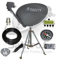 DirecTV HD SL3S 4K 3D Portable Satellite Dish RV System