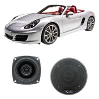 Compatible with Porsche Boxster 1997-2016 Front Dash Factory Replacement Harmony HA-R4 Speakers New