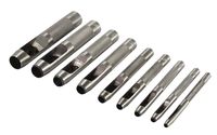 SE 9-Piece Hollow Leather Punch - 7909LP