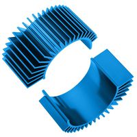 Hobbypark 2-Pack Aluminum Electric Motor Heat Sink Cooling Fins for RS540 550 540 3650 Size RC Parts