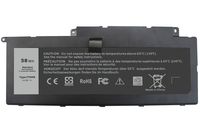 SKY BOY F7HVR 8Cell Battery Compatible with Dell Inspiron 17 7737 Inspiron 15 7537 Series G4YJM 0G4YJM 62VNH 062VNH T2T3J Y1FGD 89JW7 17HR-1728T 451-BBEO - [14.8V 58WH & 1 Year Warranty]