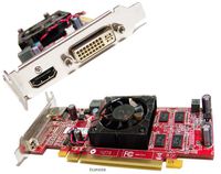 New HP HD5450 512MB PCIe Short Bracket Card 599981-001