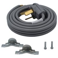 Supplying Demand 3 Wire Range Oven Cord 50-AMP 250 Volts 8 AWG Wire Compatible With GE, Whirlpool, LG, Samsung, Frigidaire (5 Foot)