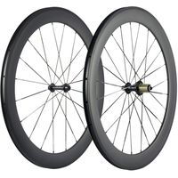 Superteam 38/50/60/88mm Carbon Wheelset 700c Clincher 23mm Wheel UD Matte Finish (60mm/23mm)