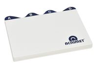 Acrimet Index Cards for 4 X 6 Card Holder (A to Z)