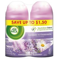 Air Wick Freshmatic Automatic Air Freshener Spray Refill, Lavender & Chamomile, 6.17 oz per Can, 2 ea (Pack Of 7)