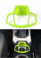 Dwindish Green ABS Center Console Handbrake Button Frame Cover Trim for Jeep Renegade 2015 Up