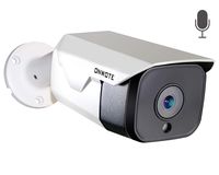 【Audio】 ONWOTE 5MP HD PoE IP Security Camera Outdoor, 5 Megapixel 2592 x 1944P Bullet Home Video Surveillance Camera, 100ft Night Vision, IP65 Waterproof, Motion Alert, More Stable Than Wireless