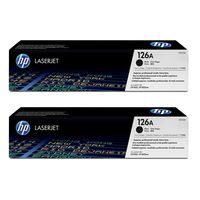 HP 126A | CE310A | Toner Cartridge | Black - 2 Pack