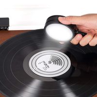 Nobsound 50/60Hz Stroboscopic Speed Strobe Light + Tachometer Disc for Turntable LP Record Player (Power Supply Version)