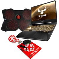 ASUS TUF Gaming TUF505DU-EB74 Extreme Pro (AMD Ryzen 7 3750H, 32GB RAM, 1TB NVMe SSD + 1TB HDD, NVIDIA GTX1660Ti 6GB, 15.6" Full HD, Windows 10) Gaming Laptop