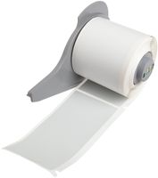 Brady M71-38-428 4" Width x 1.9" Height Silver Color B-428 Metalized Polyester Labels With Matte Finish For BMP71 Label Printer (100 Per Roll)