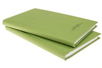 DIY Indispensables US Military Log Record Books 2 Pack 5.25 x 8 Inch 96 Sheets with Rugged Sewn Case Binding Blue Line College Ruled Notebook NSN 7530002223521, Made in USA