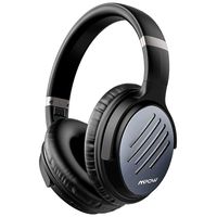 Mpow H5 Active Noise Cancelling Headphones, Superior Deep Bass Bluetooth Headphones Over Ear, 30Hrs Playtime ANC Wireless Headphones with Mic, Soft Protein Earpads, for TV/PC/Cellphone/Travel/Work