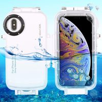 HAWELL iPhoneXS MAX Diving Case, Professional [40m/130ft] Surfing Swimming Snorkeling Photo Video Waterproof Protective Case Underwater Housing for iPhone with Lanyard