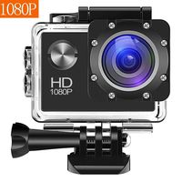 Action Camera, Deebly 12MP 1080P HD Waterproof Sports Cam 2 Inch LCD Screen, 170 Degree Wide Angle Lens, 98ft Underwater DV Camcorder with 10 Accessories Kits