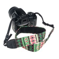 Coromose Camera Shoulder Strap Belt For SLR DSLR Nikon For Canon Sony (Green)