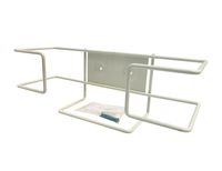 Disposable Glove Wire Rack, Wall Mounted Universal Box Holder, Single Rack (1 Rack, Best for Larger Sized Boxes)