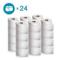 DYMO Authentic LabelWriter Standard Shipping Labels for LabelWriter Label Printers (30256), White, 2-5/16'' x 4'', 24 Rolls of 300