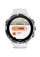 Suunto 7 GPS Sport Smartwatch with Wear OS by Google - White/Burgundy