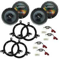 Compatible with Toyota Sequoia 2003-2007 Factory Premium Speaker Upgrade Harmony (2) C65 Package