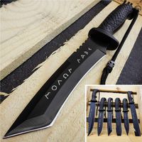 KCCEDGE BEST CUTLERY SOURCE Tactical Knife Survival Knife Hunting Knife Fixed Blade Knife Razor Sharp Edge Camping Accessories Camping Gear Survival Kit Survival Gear Tactical Gear 52408 (Model 3)