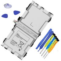 SUNNEAR Replacement Laptop Battery 3.8V 7900mAh EB-BT800FBU for Samsung Galaxy Tab S 10.5 LTE SM-T800 SM-T801 SM-T805 SM-T807 SM-T807A SM-T807P Series Tablet EB-BT800FBE EB-BT800FBC EB-BT800FBB