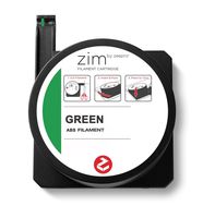 Zeepro ABS Plastic Filament Cartridge, 1.75mm Diameter, 250g, Green