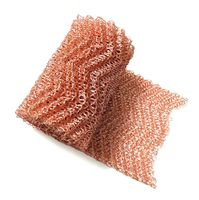 Fine Copper Mesh Roll - Sturdy 10×100cm Roll - Thicker Heavier Metal