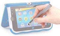 DURAGADGET Handy Aluminium Touch Screen Art Stylus Pen in Silver with Smooth Rubber Tip Compatible with Vtech Storio Max Kids Tablet (2014 Release)