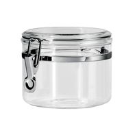 Oggi 28-Ounce Clear Acrylic Canister with Locking Clamp