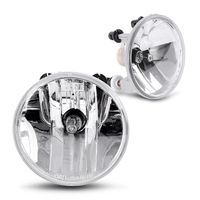 AUTOSAVER88 Round Fog Lights 5202 PS-12V 24W Halogen Lamp For Chevy(Chevrolet) 07-14 Suburban/Tahoe/ 07-13 Avalanche/ 10-13 Camaro/ 15-16 Colorado/ 15 Silverado/GMC Acadia/Yukon/Yukon ATFL0344