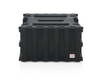 Gator Cases Pro Series Rotationally Molded 6U Rack Case with Standard 19" Depth; Made in USA (G-PRO-6U-19)