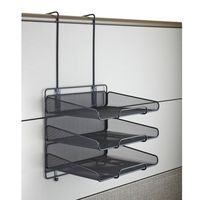 Onyx Panel Organizer Triple Tray Black Electronic consumers