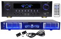 Technical Pro RX41BT Home Theater Receiver, Bluetooth USB/SD+10 Band Equalizer